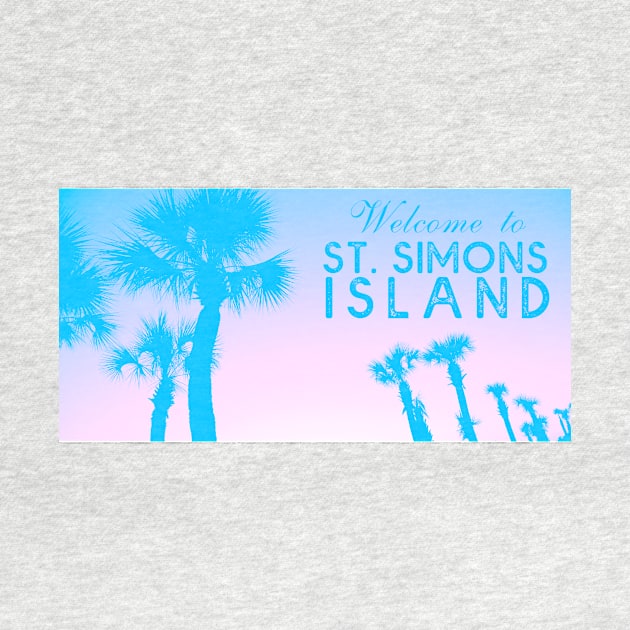 St. Simons Island palms by Jeff Allyn Szwast